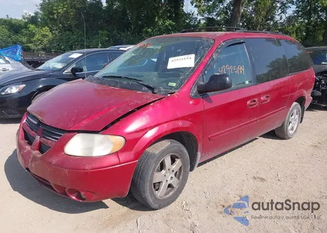 2006 Dodge Grand Caravan Sxt from USA, damaged, VIN 2D4GP44L66R856779